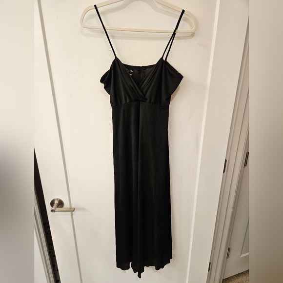 Vintage - Ursula of Switzerland NWT Little Black Cocktail Dress - Size 11/12 - Picture 2 of 8